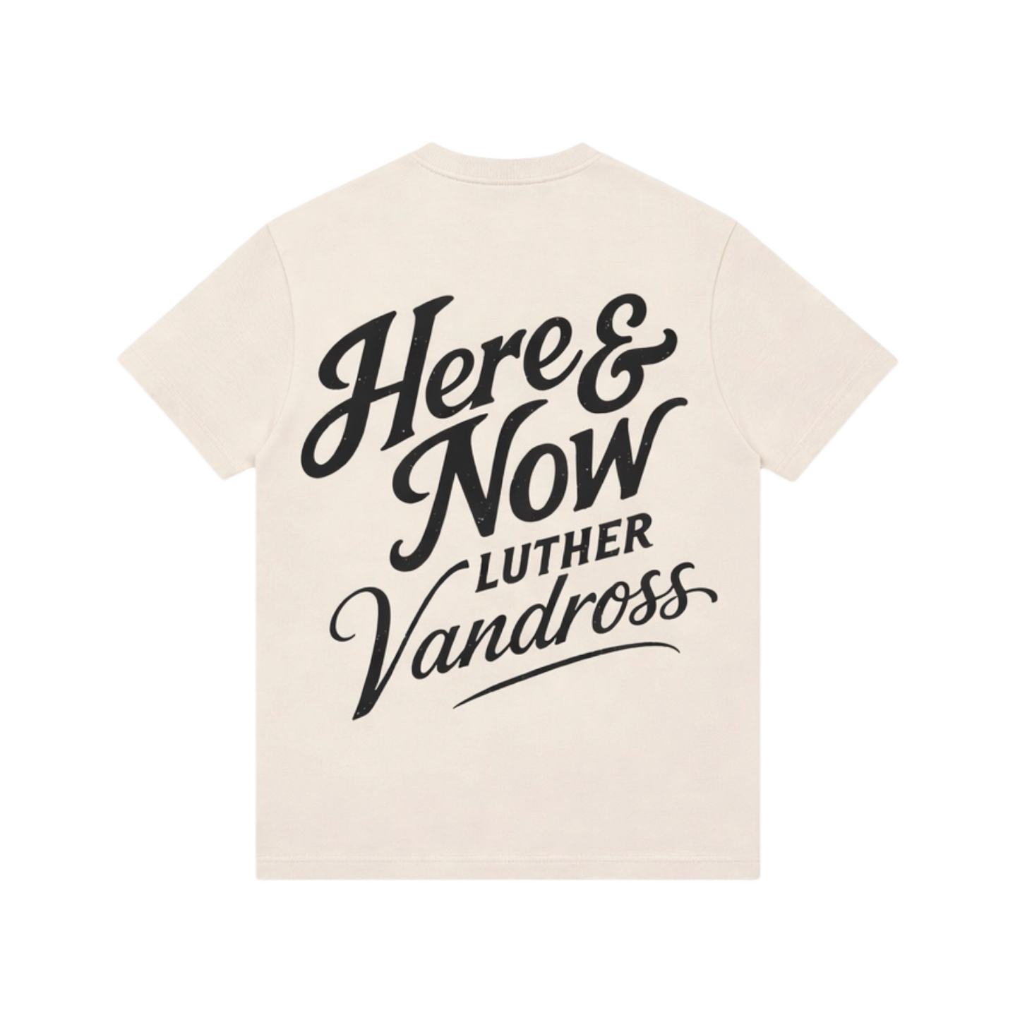 Luther Vandross x R&B ONLY “Here & Now” T-Shirt