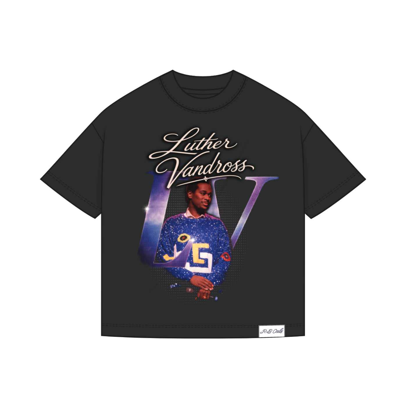 Luther Vandross x R&B ONLY “LV” T-Shirt